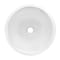 Ruvati 16" Bathroom Vessel Sink Round White Above Counter Circular Ceramic RVB0316 - alternate 6